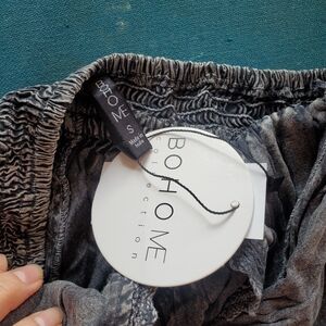 BOHO ME CASUAL GRAY CHARCOL DRESS